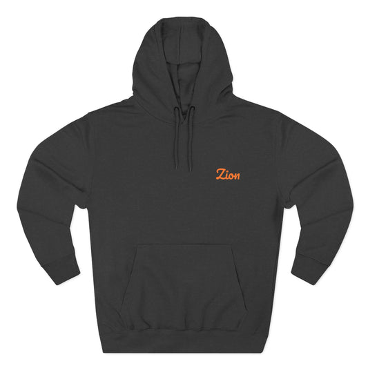 Zion National Park Watercolor Hoodie