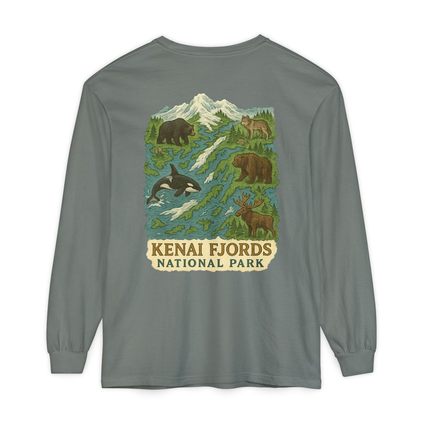 Kenai Fjords National Park Long Sleeve tee