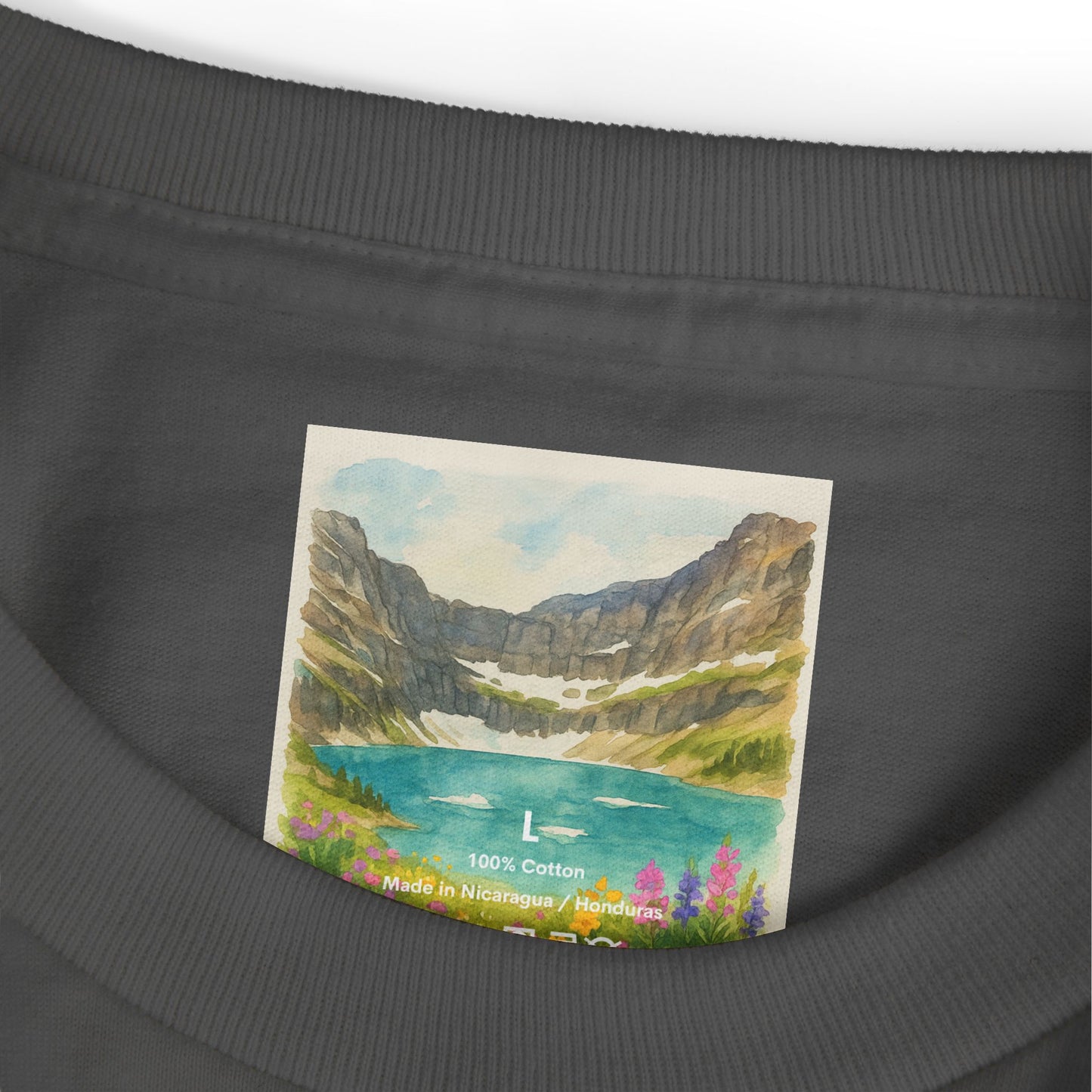 Glacier National Park Watercolor T-Shirt