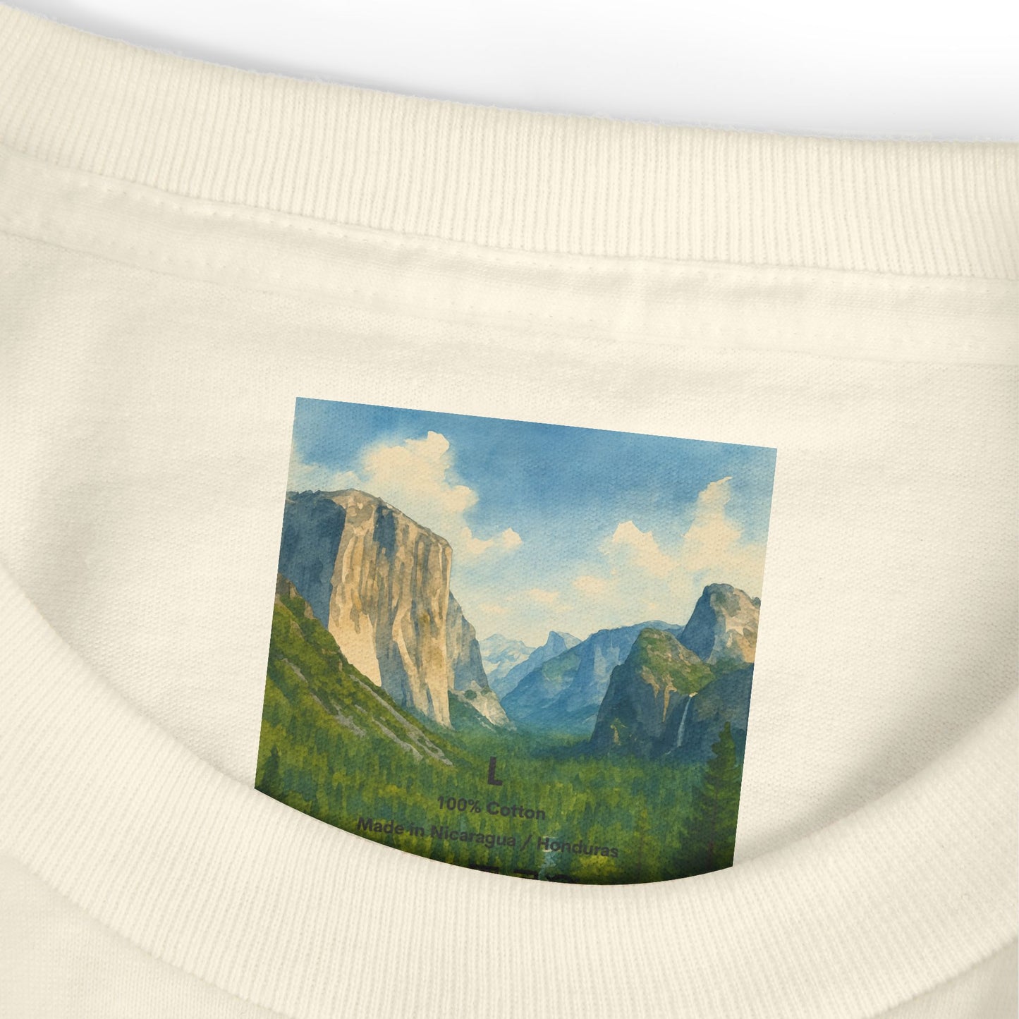 Yosemite National Park Watercolor T-Shirt