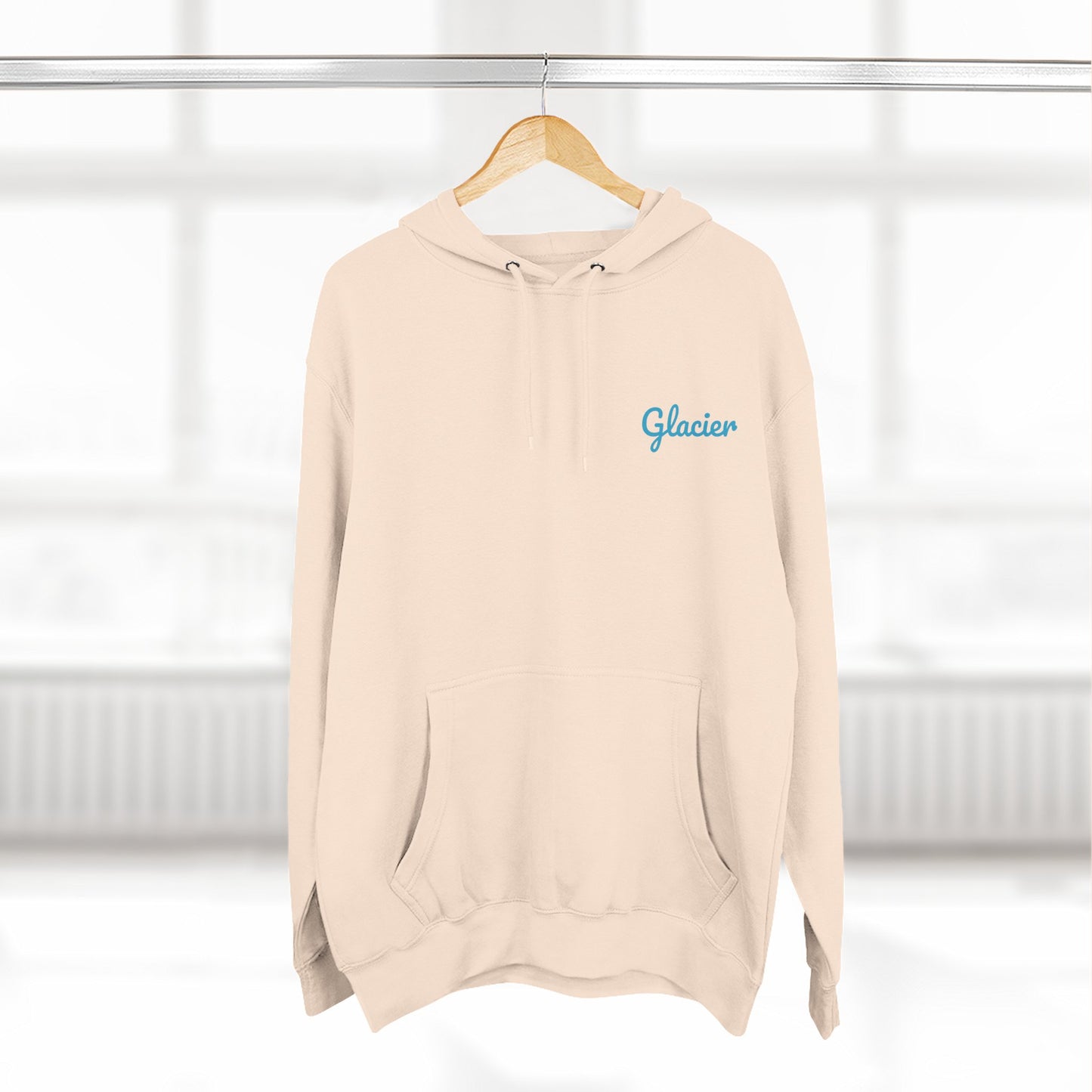 Glacier National Park Watercolor Hoodie