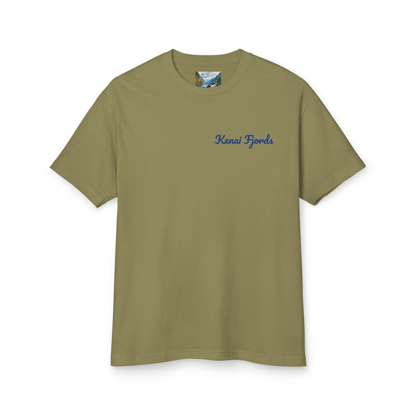 Kenai Fjords National Park Watercolor T-Shirt