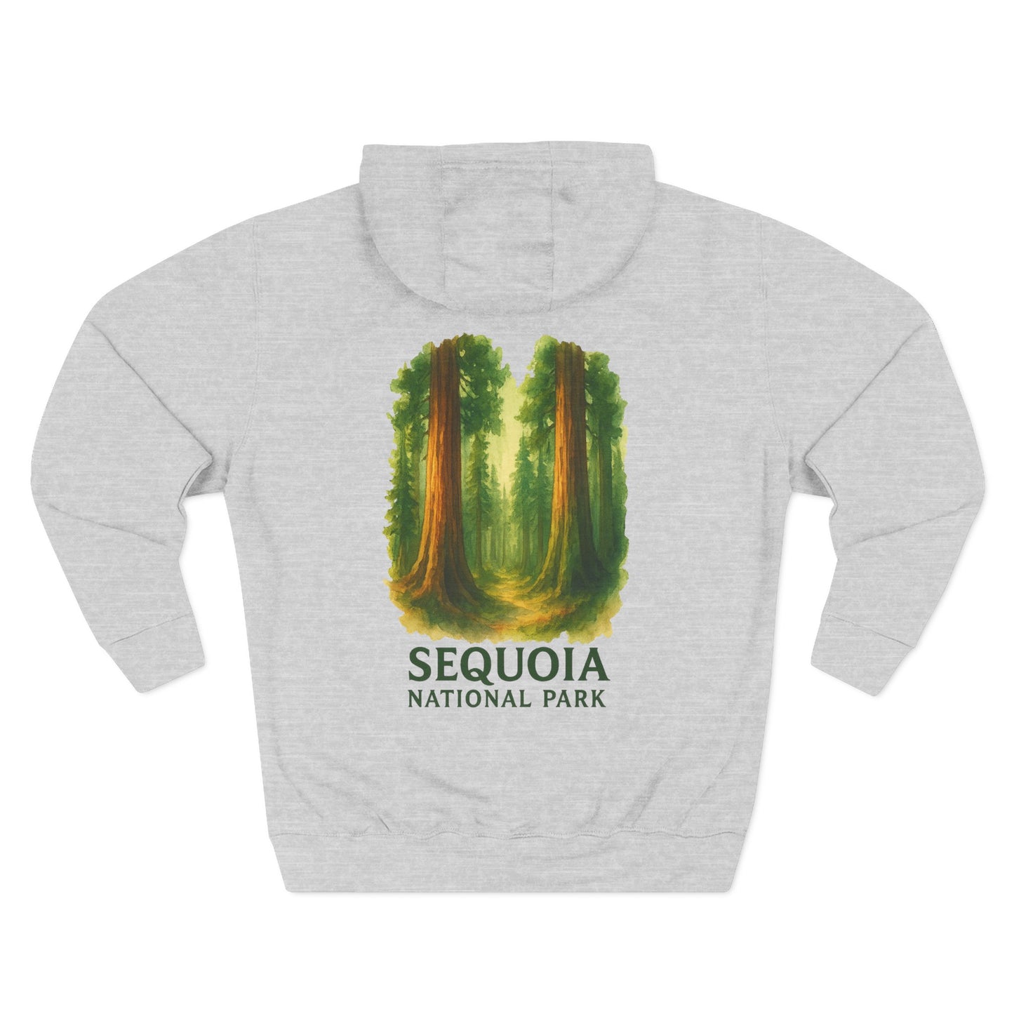 Sequoia National Park Watercolor Hoodie