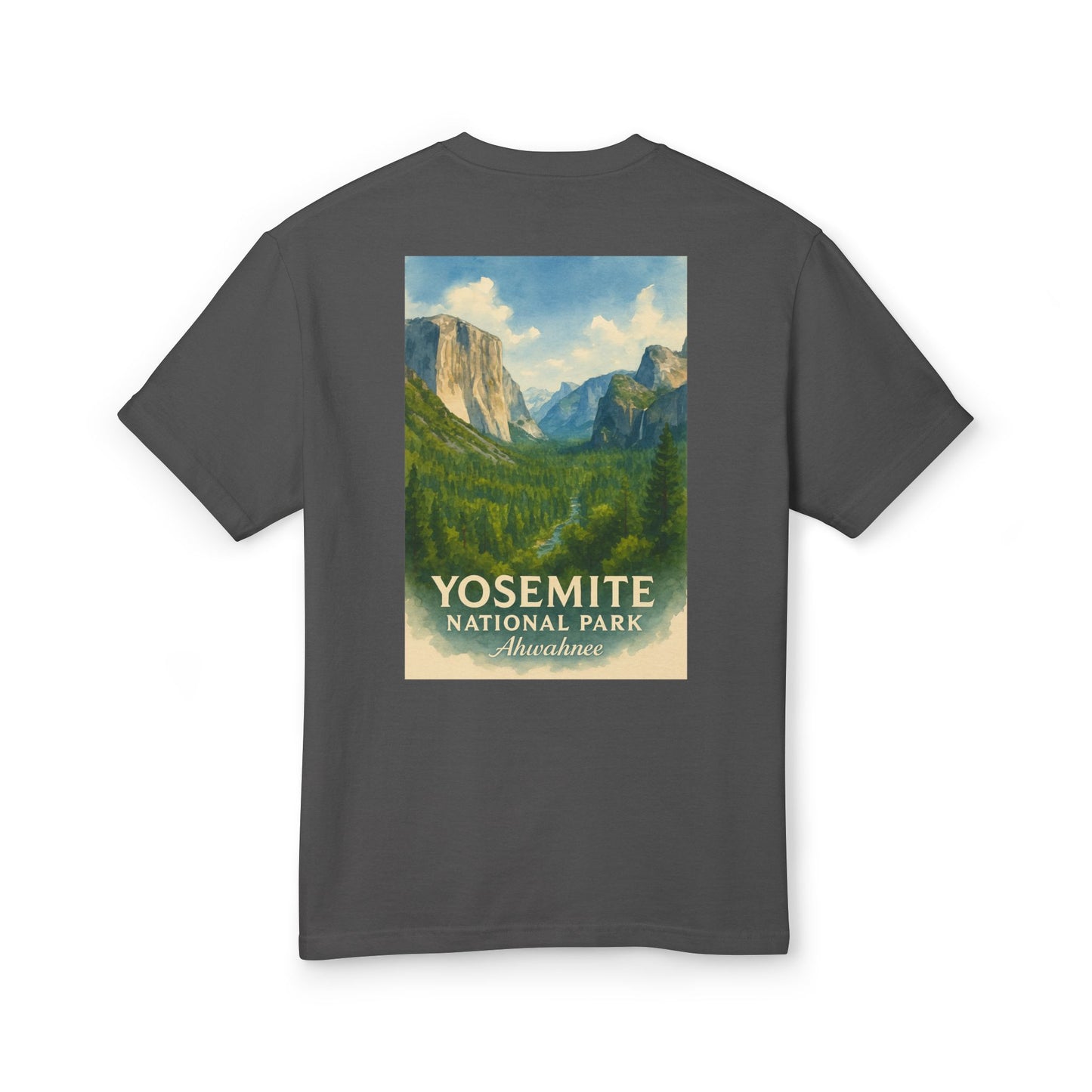 Yosemite National Park Watercolor T-Shirt