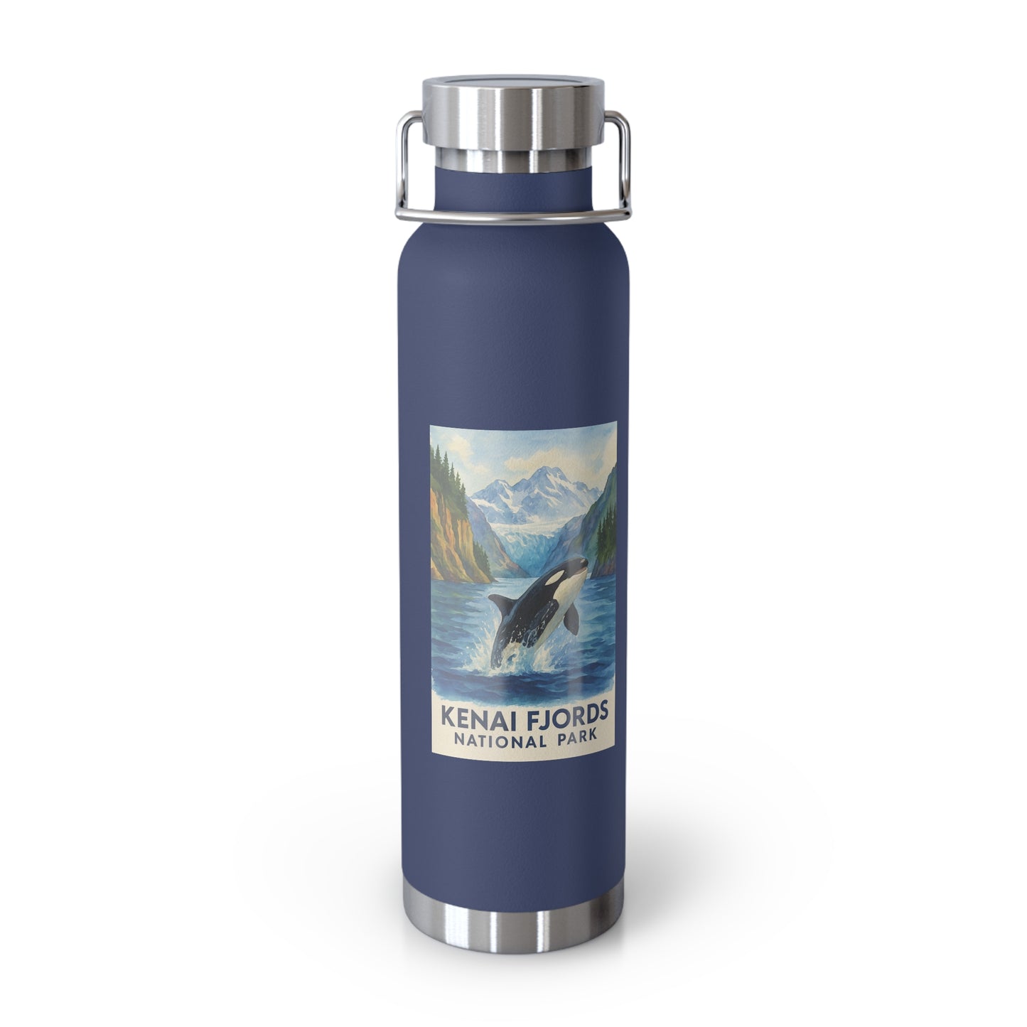 Kenai Fjords National Park Insulated Water Bottle