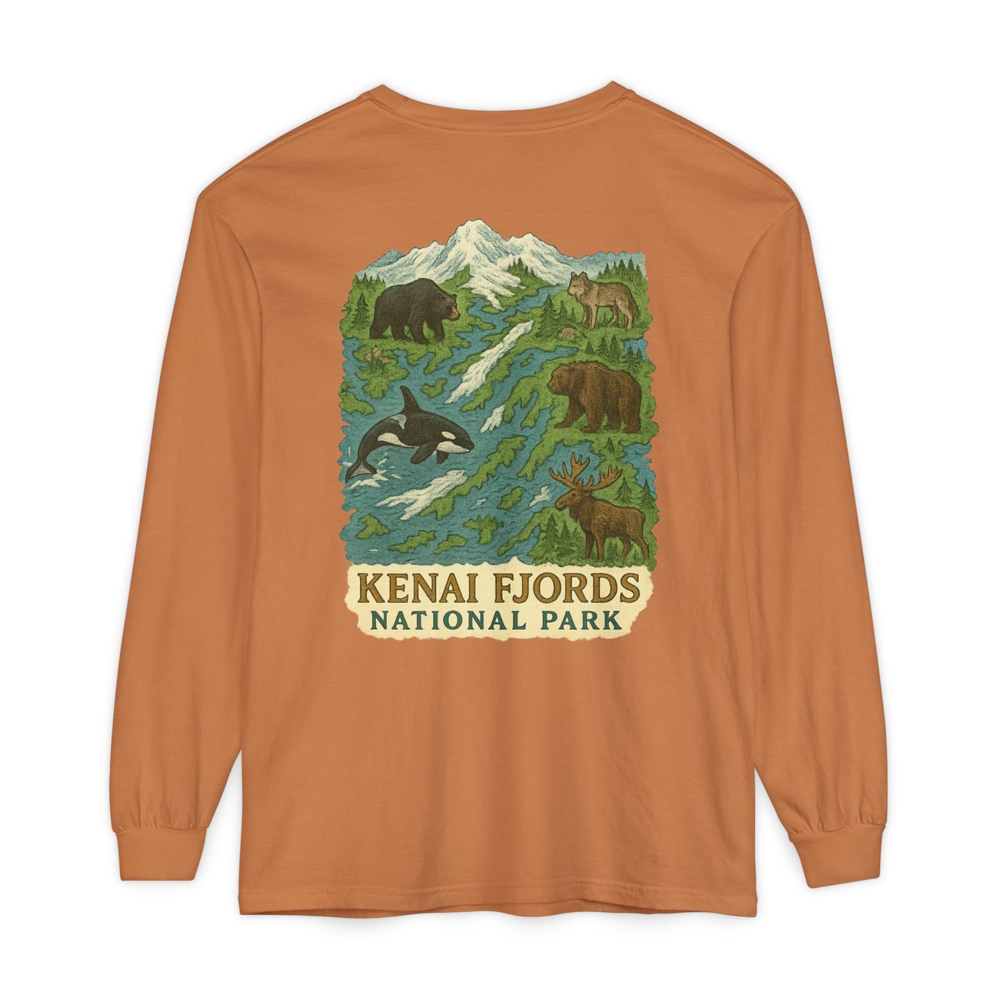 Kenai Fjords National Park Long Sleeve tee