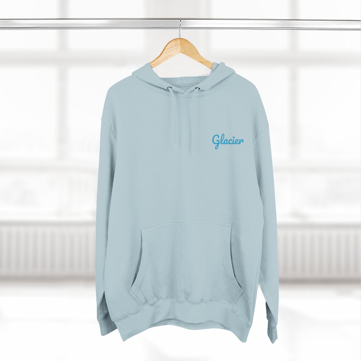 Glacier National Park Watercolor Hoodie