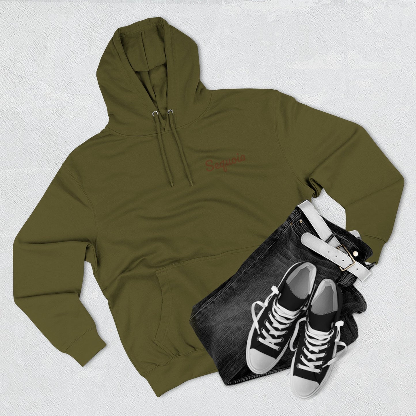 Sequoia National Park Watercolor Hoodie