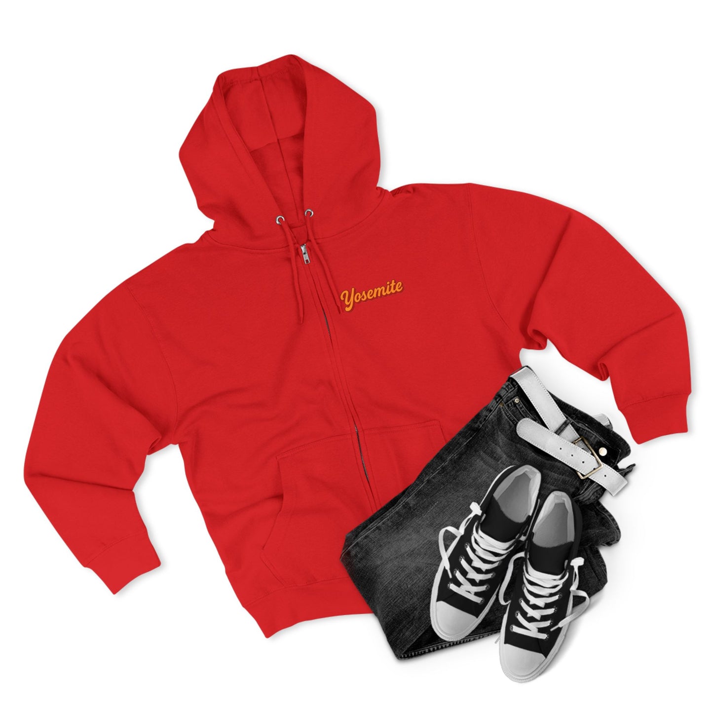 Yosemite National Park zip Hoodie