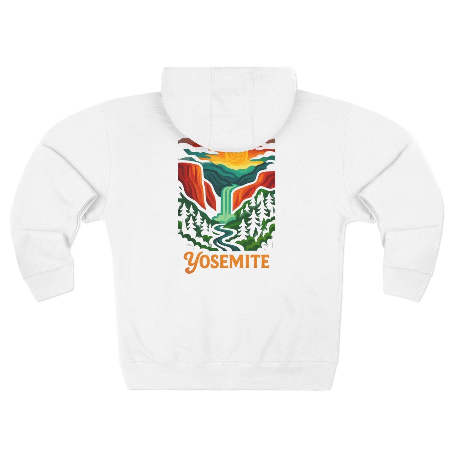 Yosemite National Park zip Hoodie