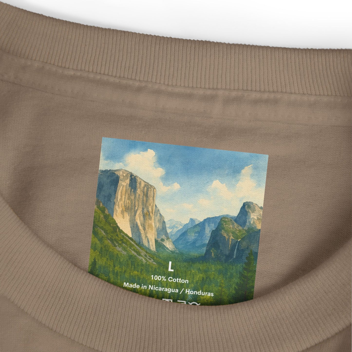Yosemite National Park Watercolor T-Shirt