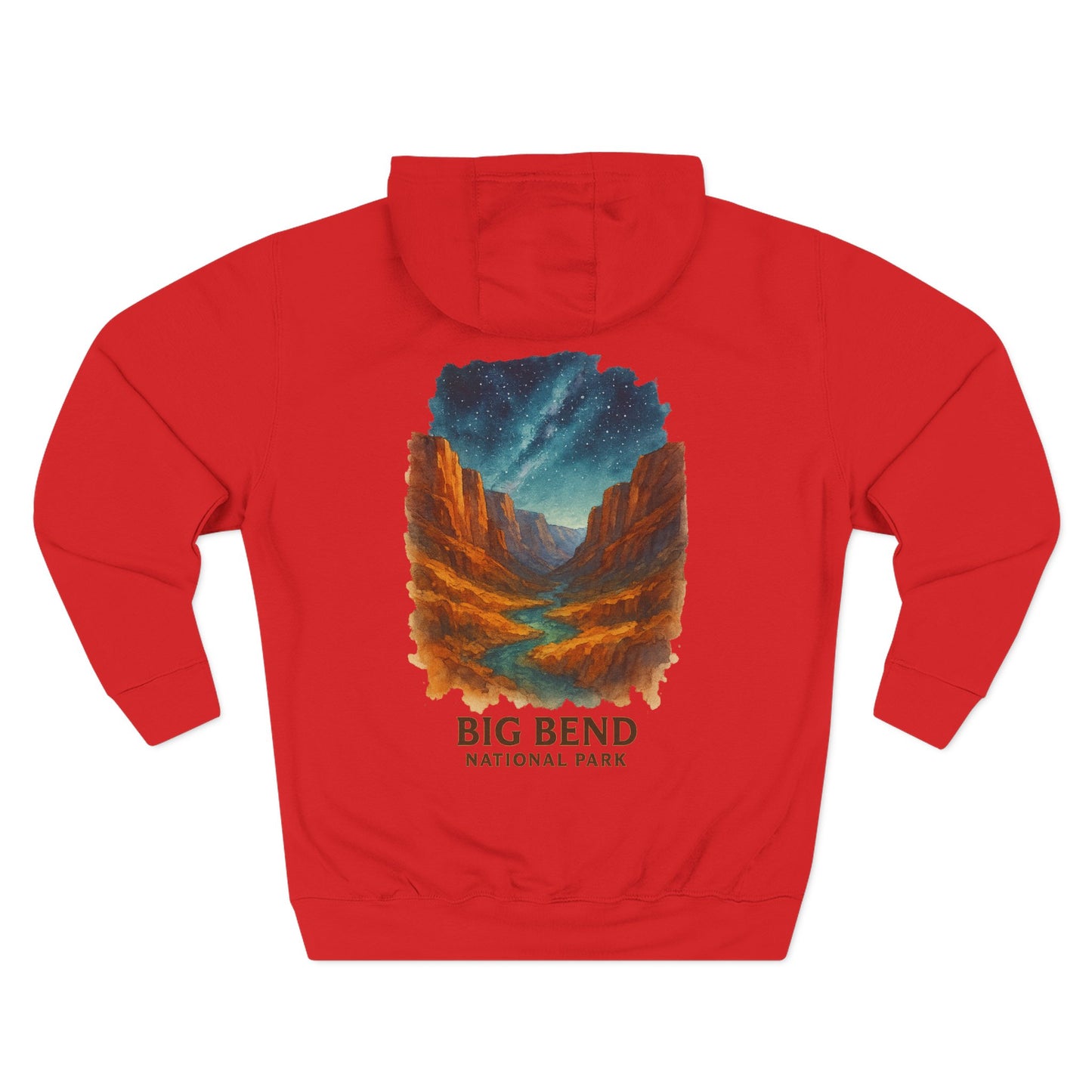 Big Bend National Park Watercolor Hoodie