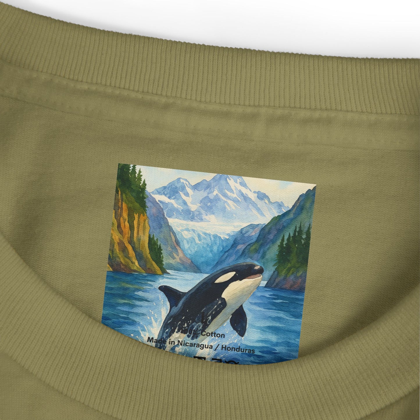 Kenai Fjords National Park Watercolor T-Shirt