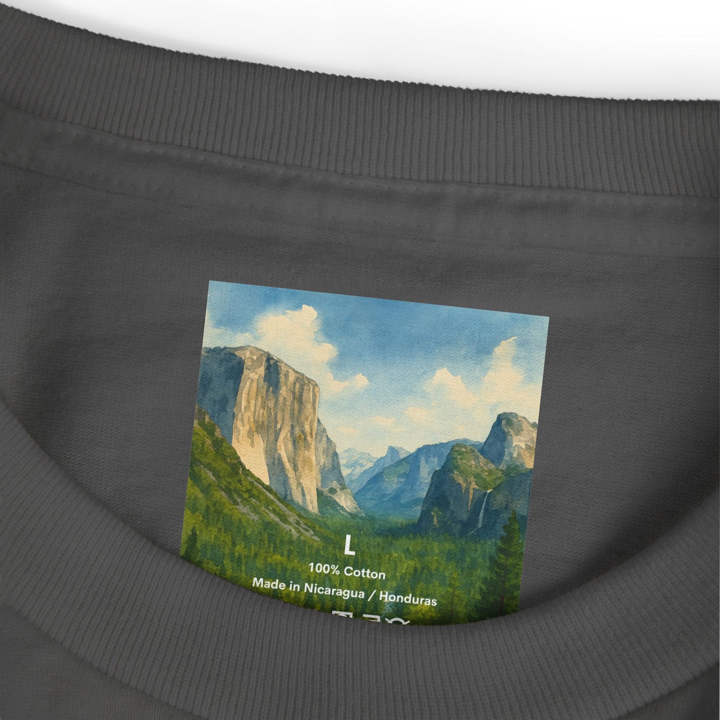 Yosemite National Park Watercolor T-Shirt