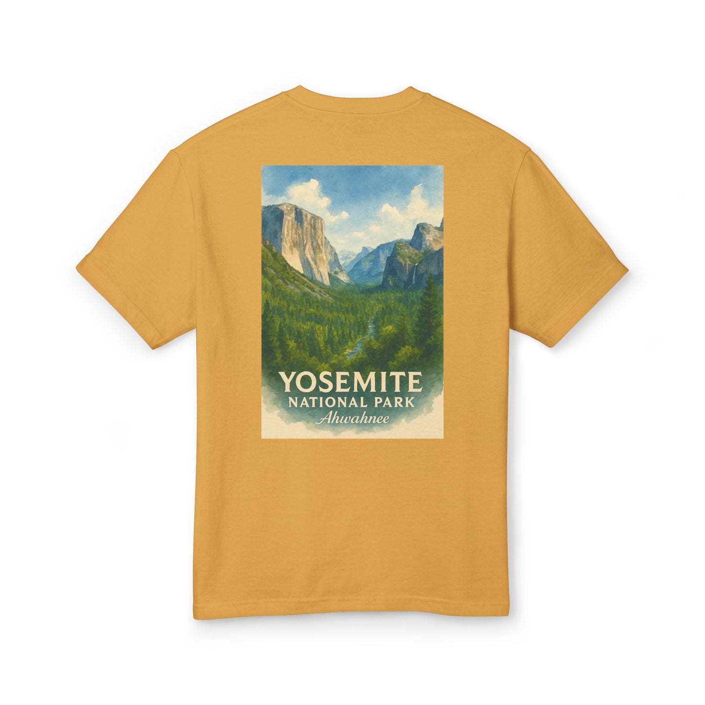 Yosemite National Park Watercolor T-Shirt