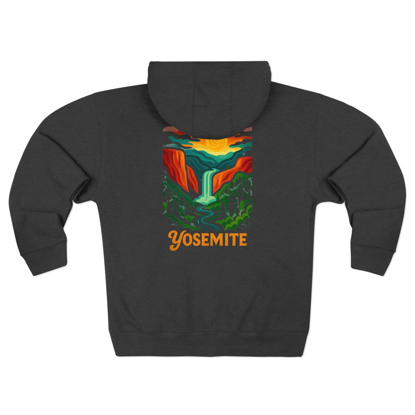 Yosemite National Park zip Hoodie
