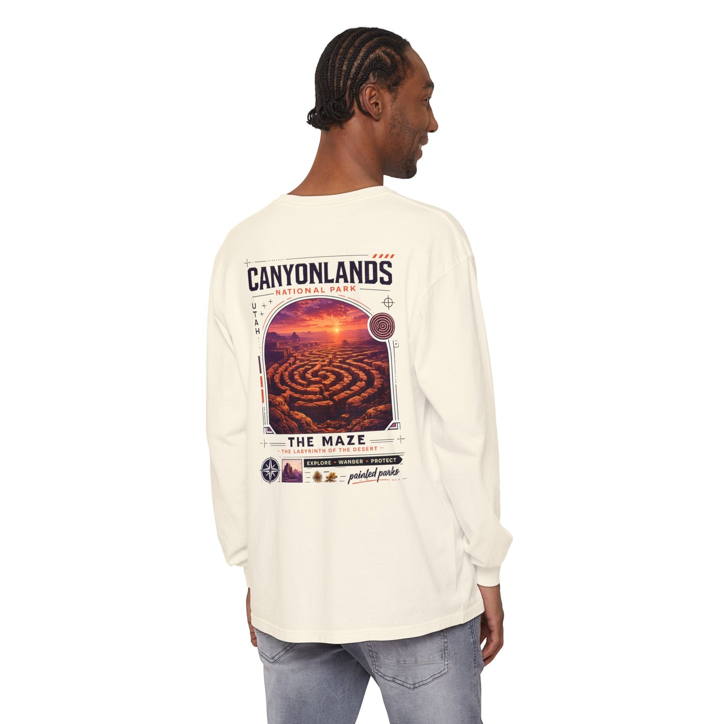 Canyonlands The Maze Long Sleeve T-Shirt