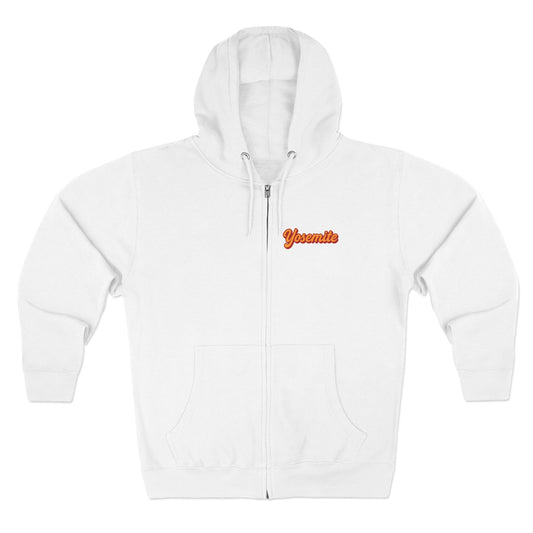 Yosemite National Park zip Hoodie