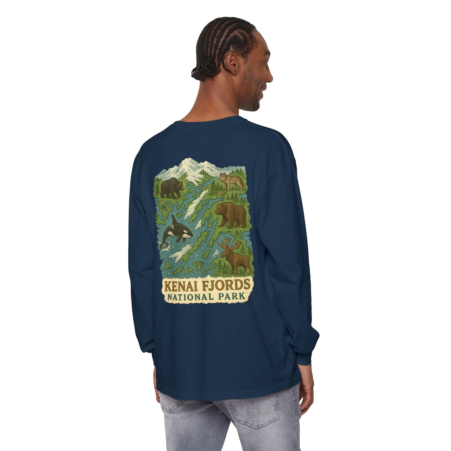Kenai Fjords National Park Long Sleeve tee