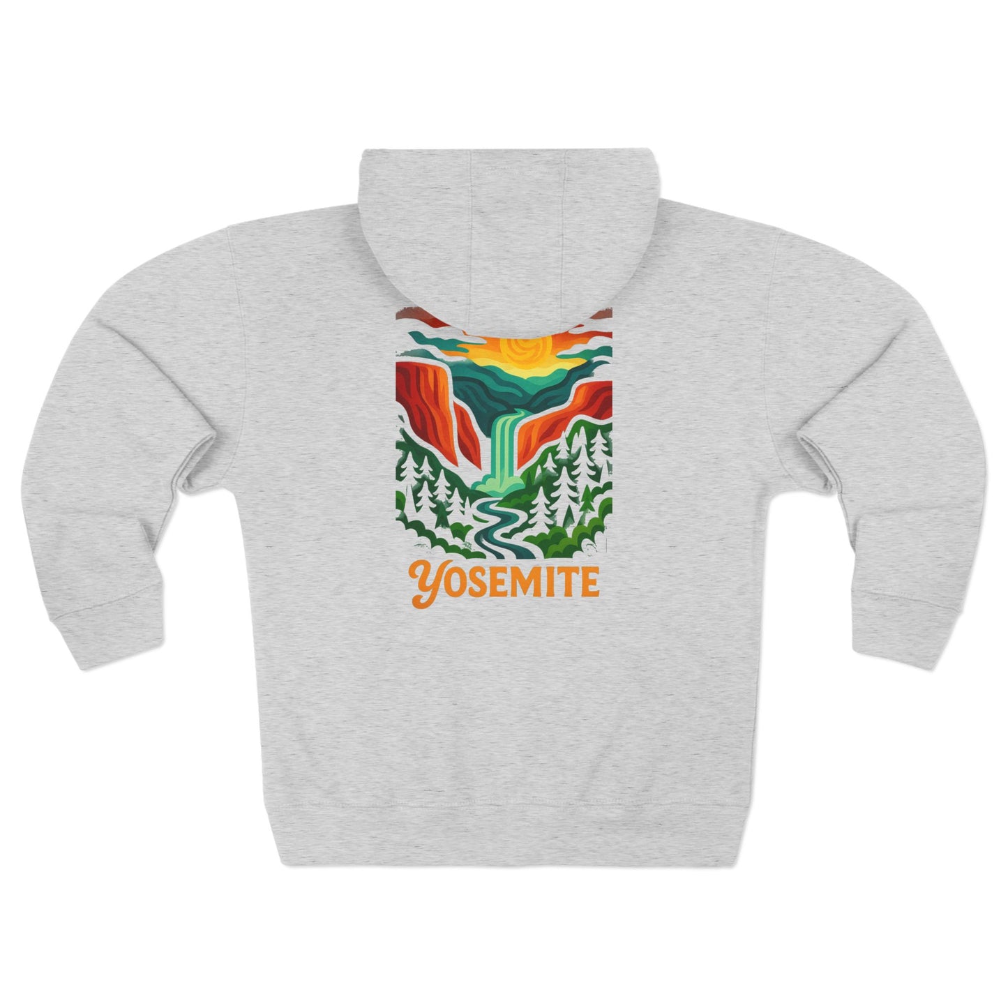 Yosemite National Park zip Hoodie