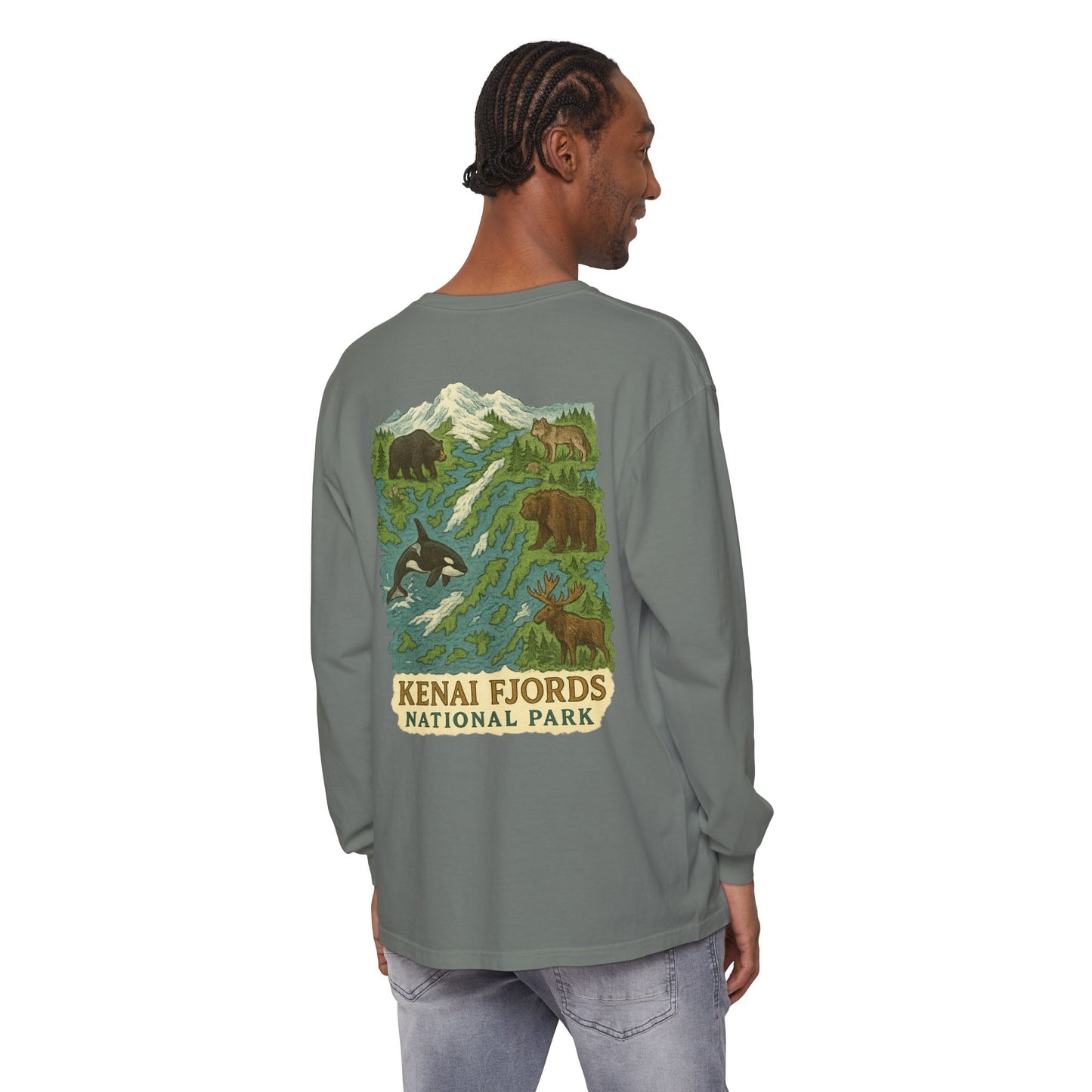 Kenai Fjords National Park Long Sleeve tee