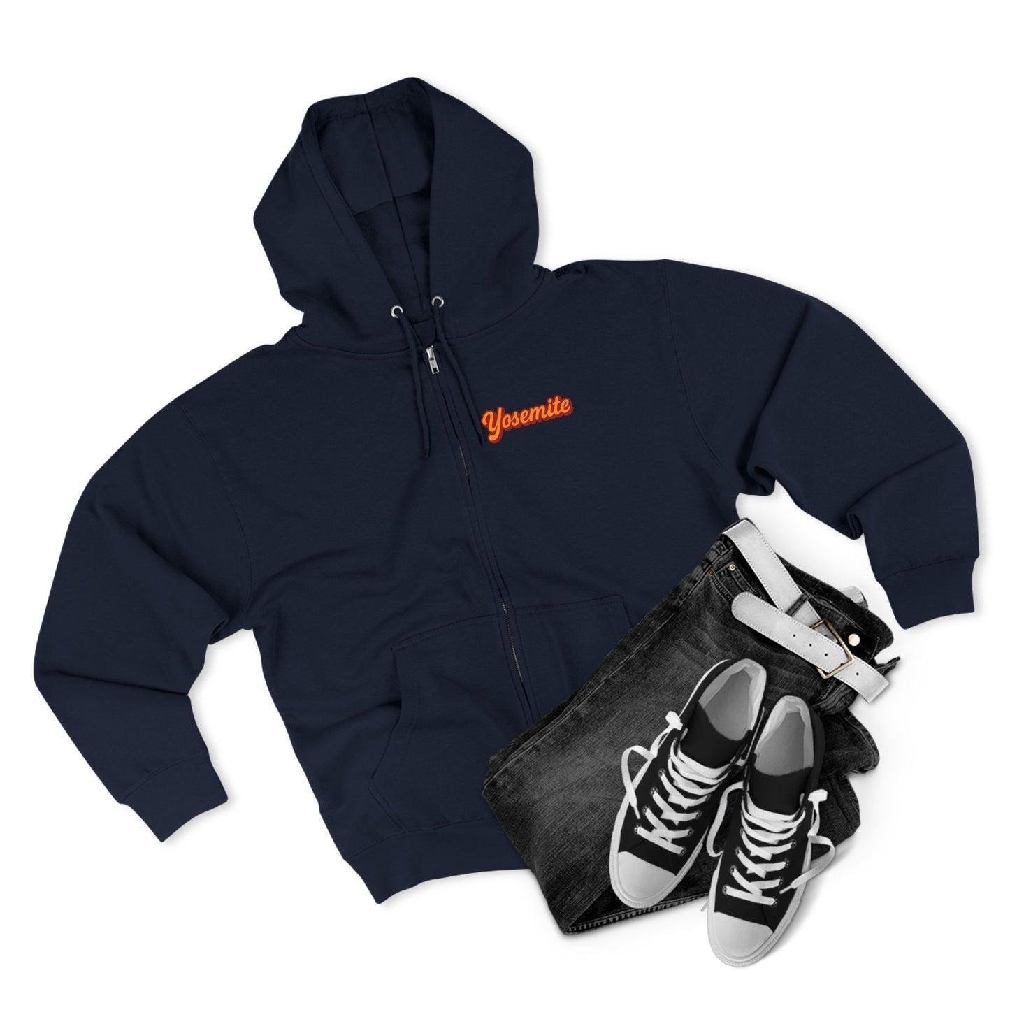 Yosemite National Park zip Hoodie