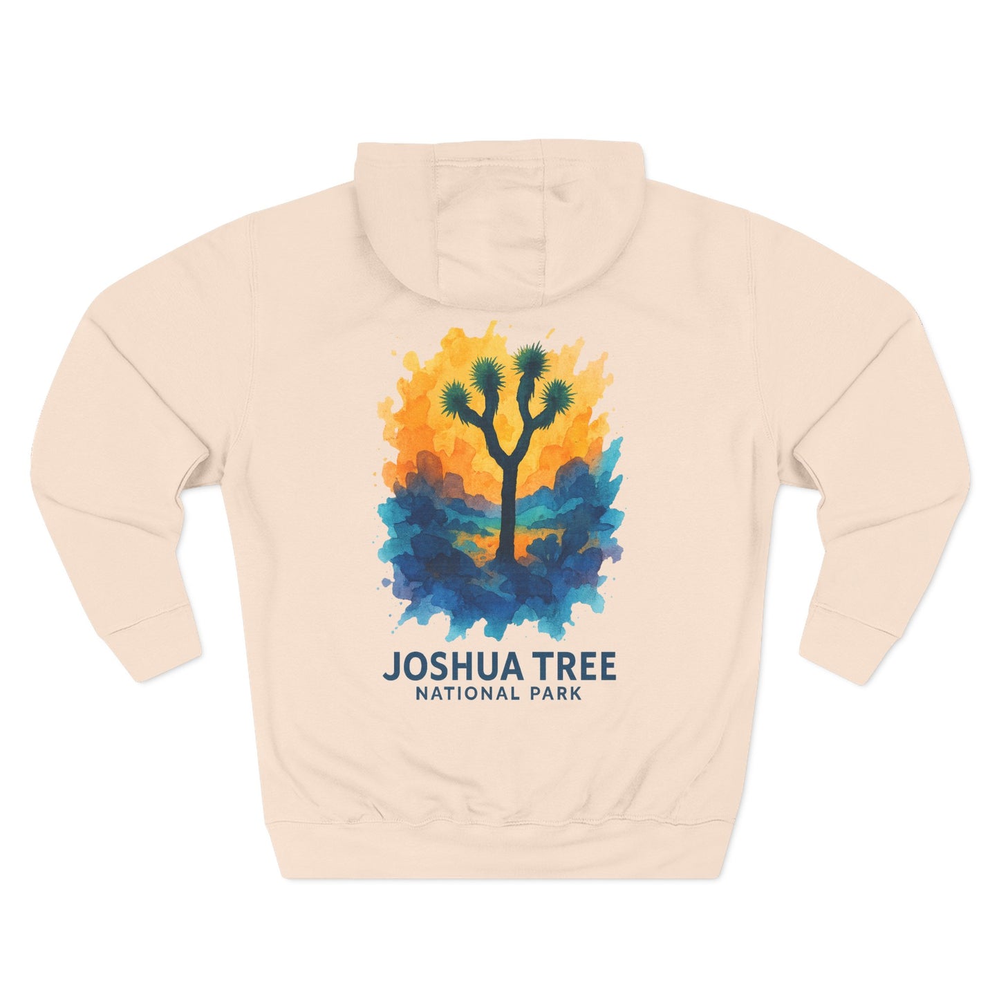 Joshua Tree National Park Watercolor Hoodie