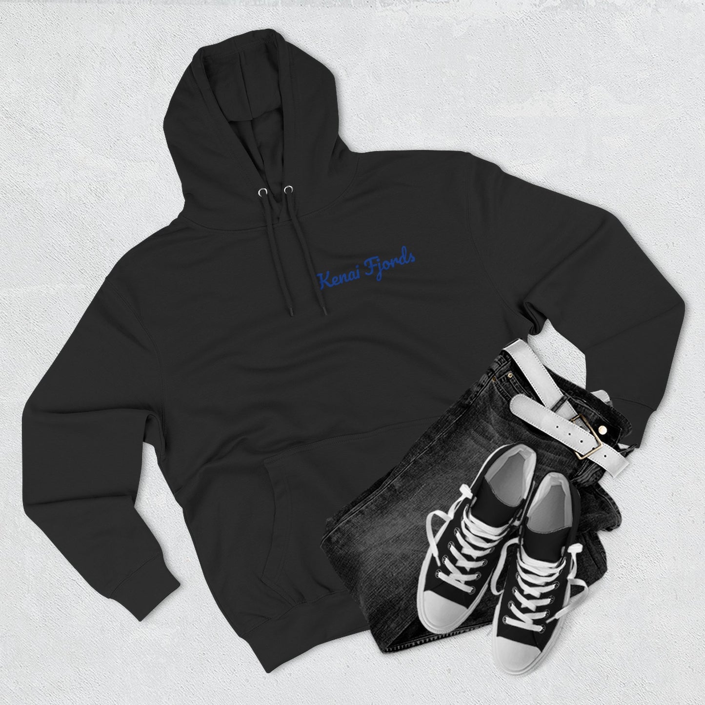 Kenai Fjords National Park Watercolor Hoodie