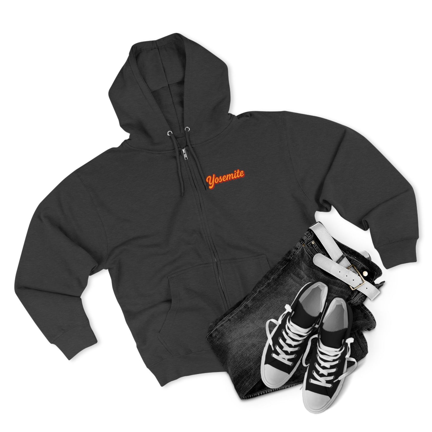 Yosemite National Park zip Hoodie