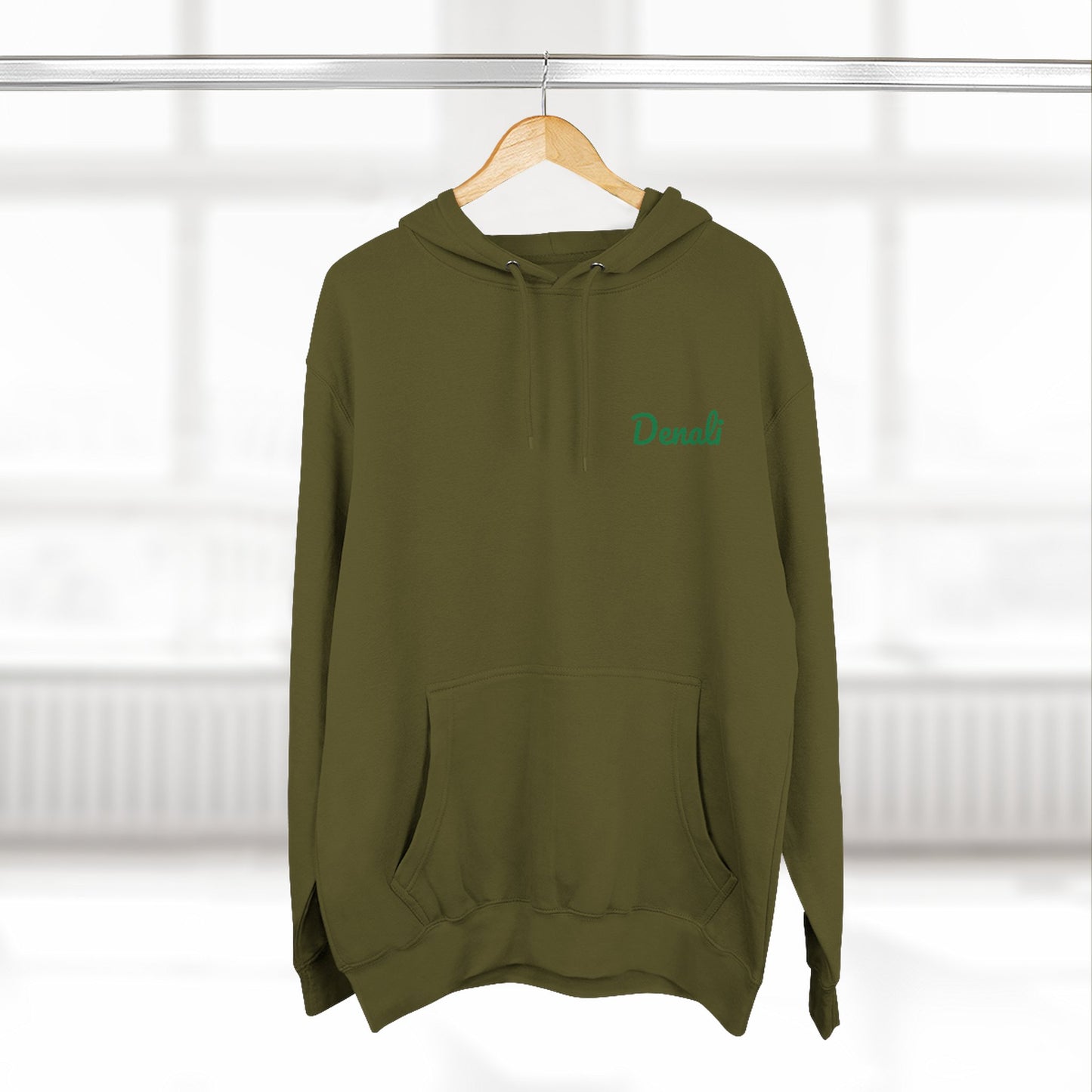 Denali National Park Watercolor Hoodie