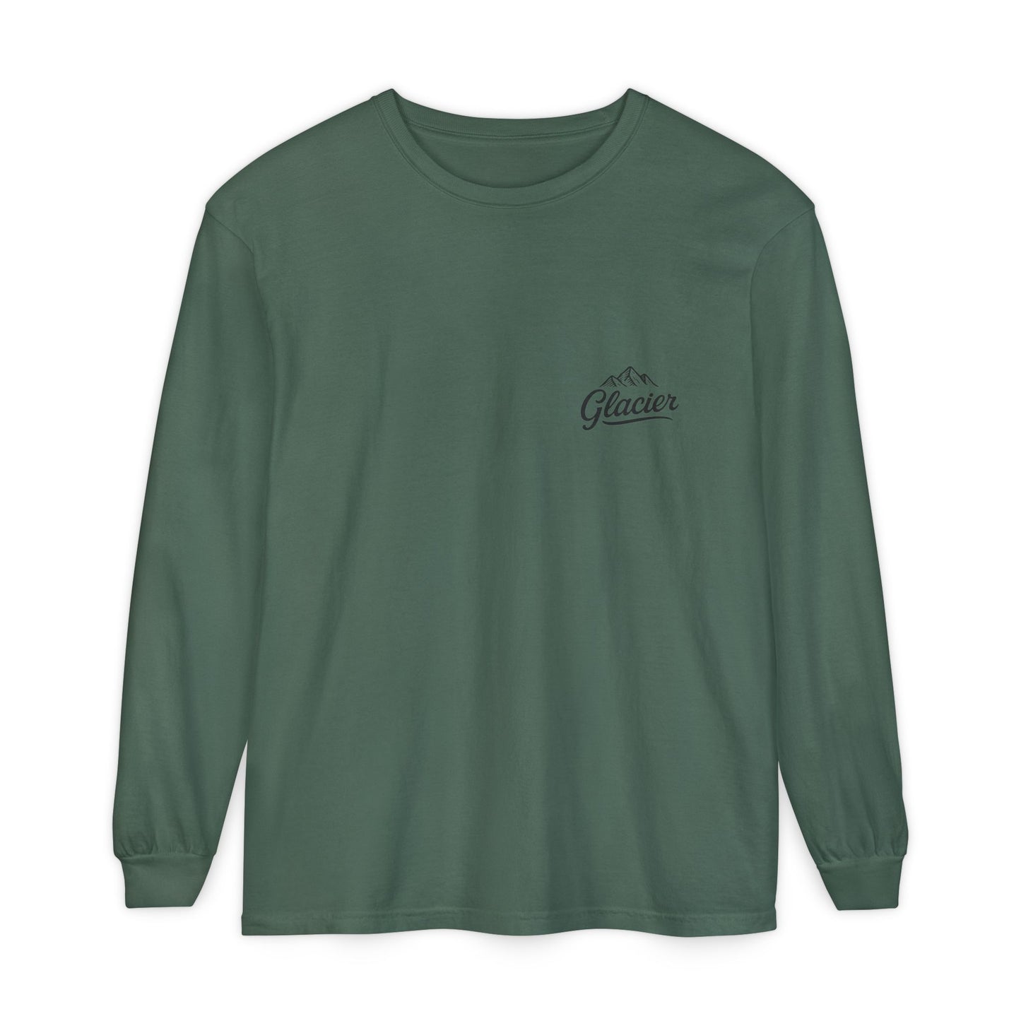 Glacier National Park Long Sleeve Map Tee