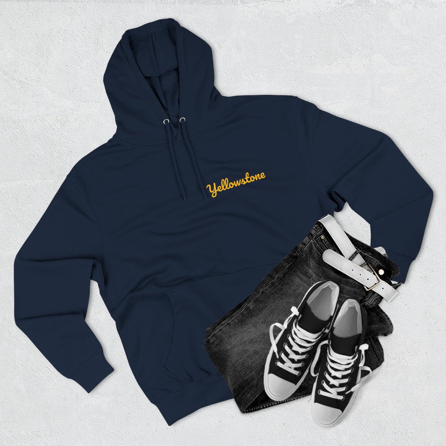 Yellowstone National Park Watercolor Hoodie