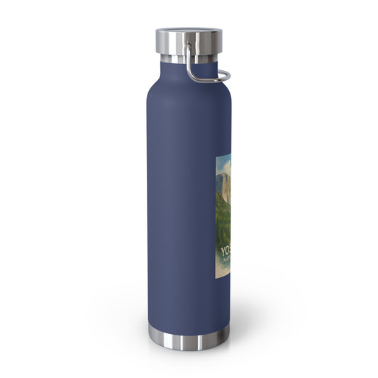 Yosemite National Park Watercolor Insulated Water Bottle