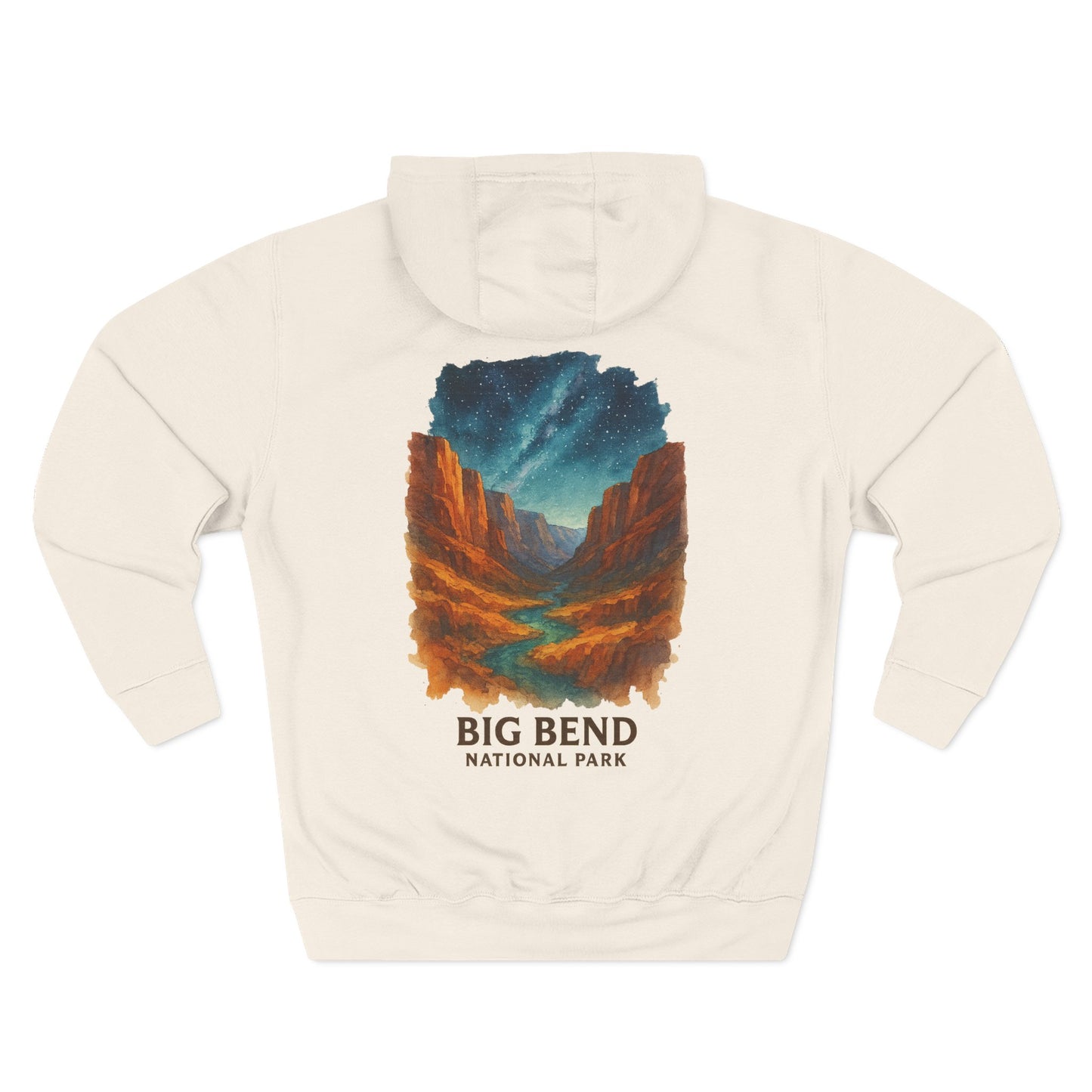 Big Bend National Park Watercolor Hoodie