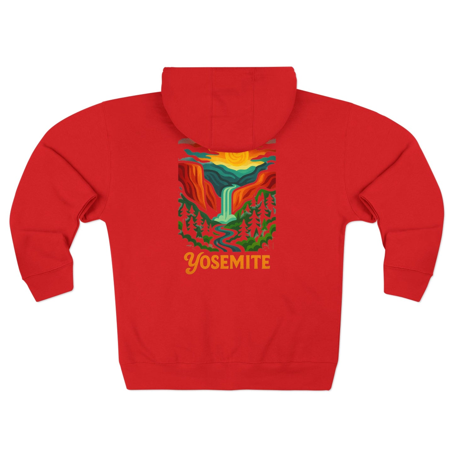 Yosemite National Park zip Hoodie