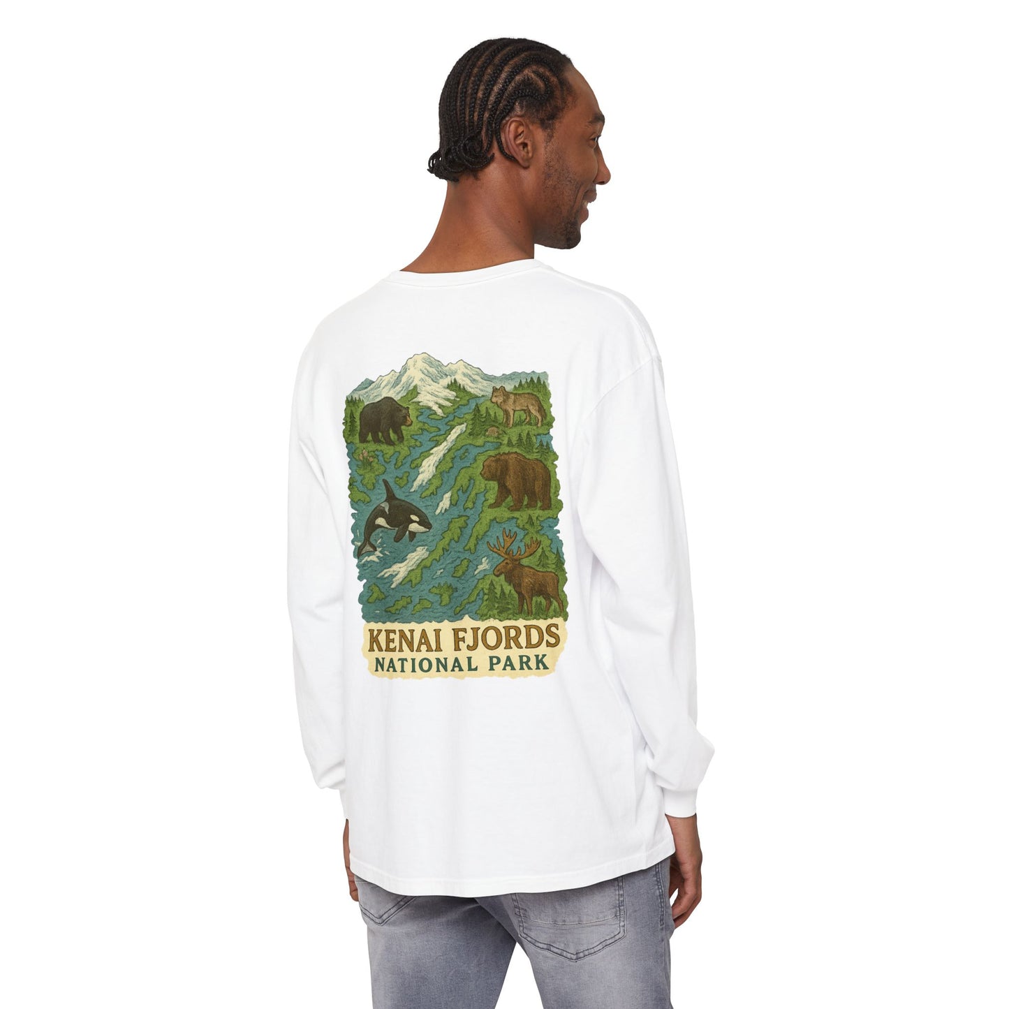 Kenai Fjords National Park Long Sleeve tee