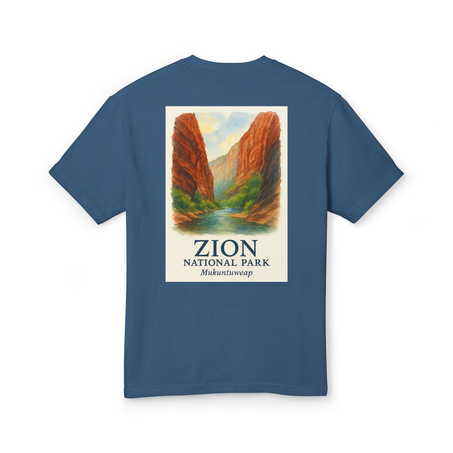 Zion National Park Watercolor T-Shirt
