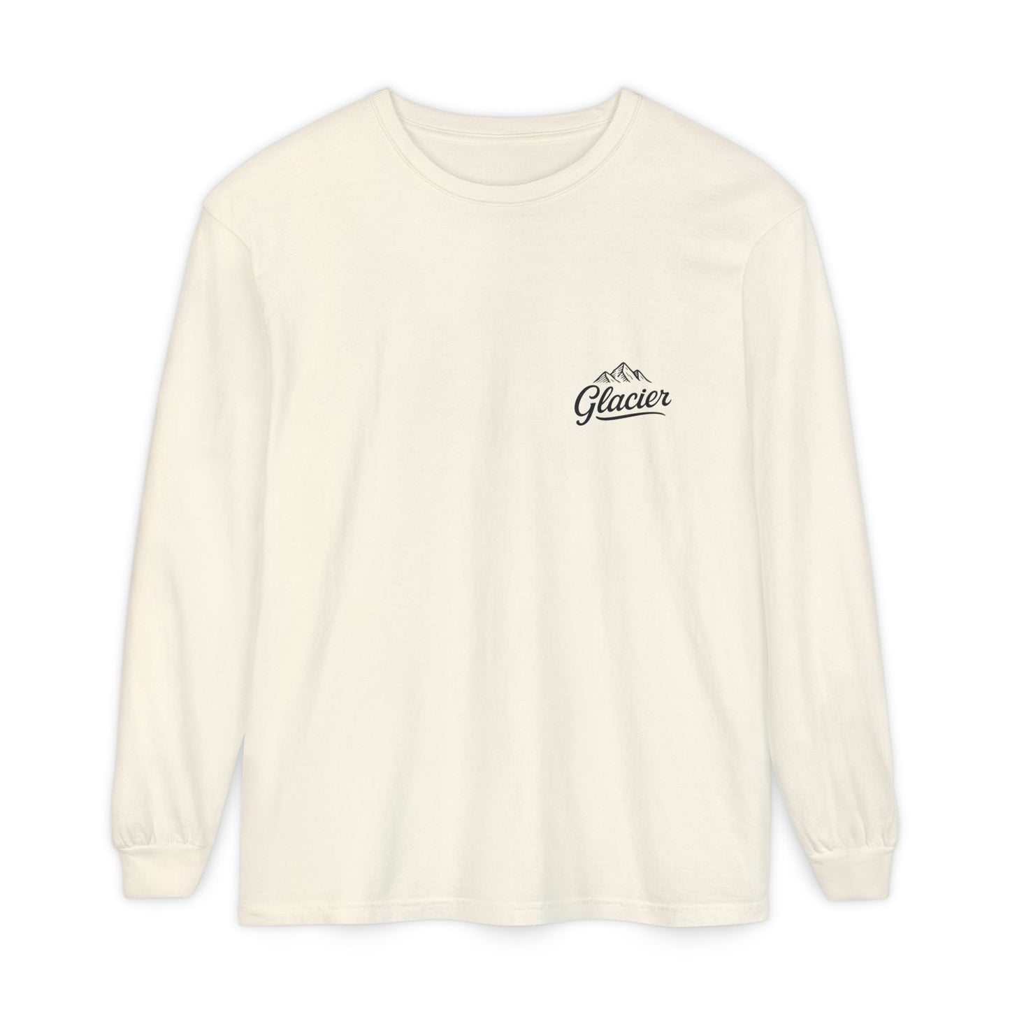 Glacier National Park Long Sleeve Map Tee