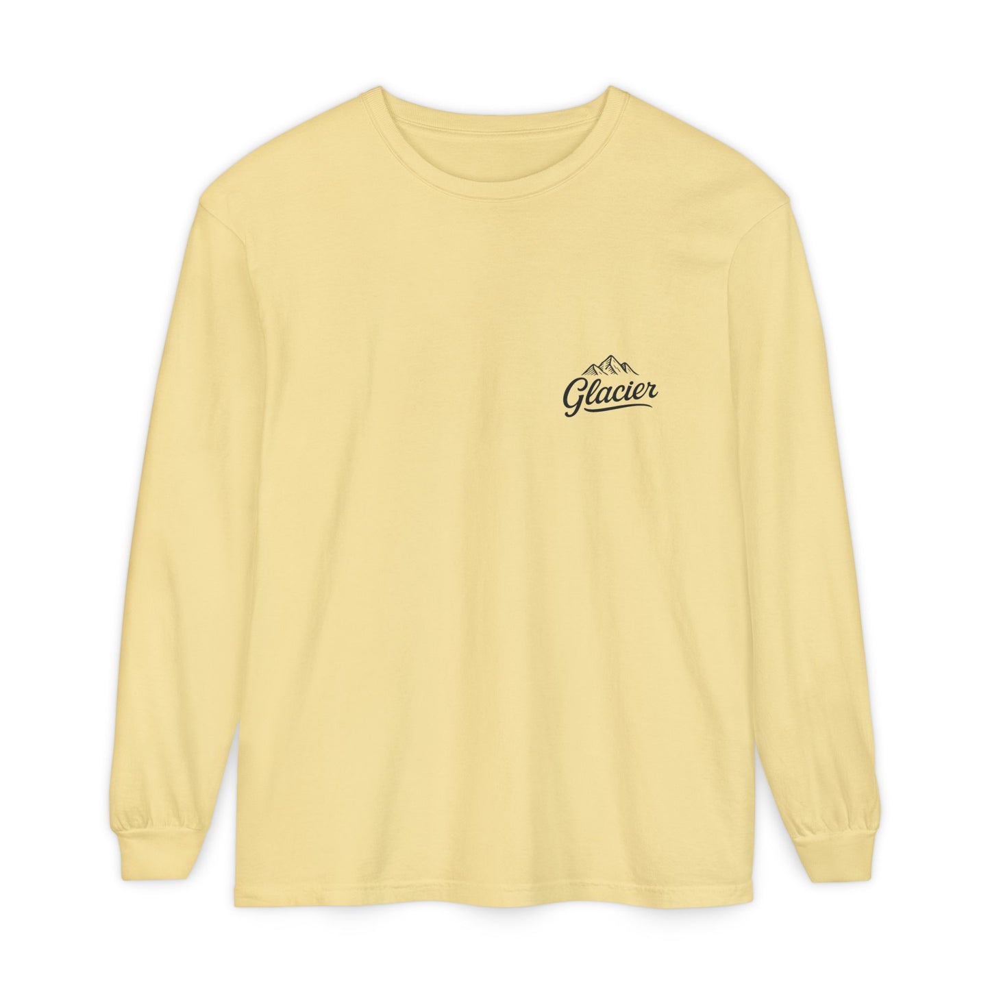 Glacier National Park Long Sleeve Map Tee