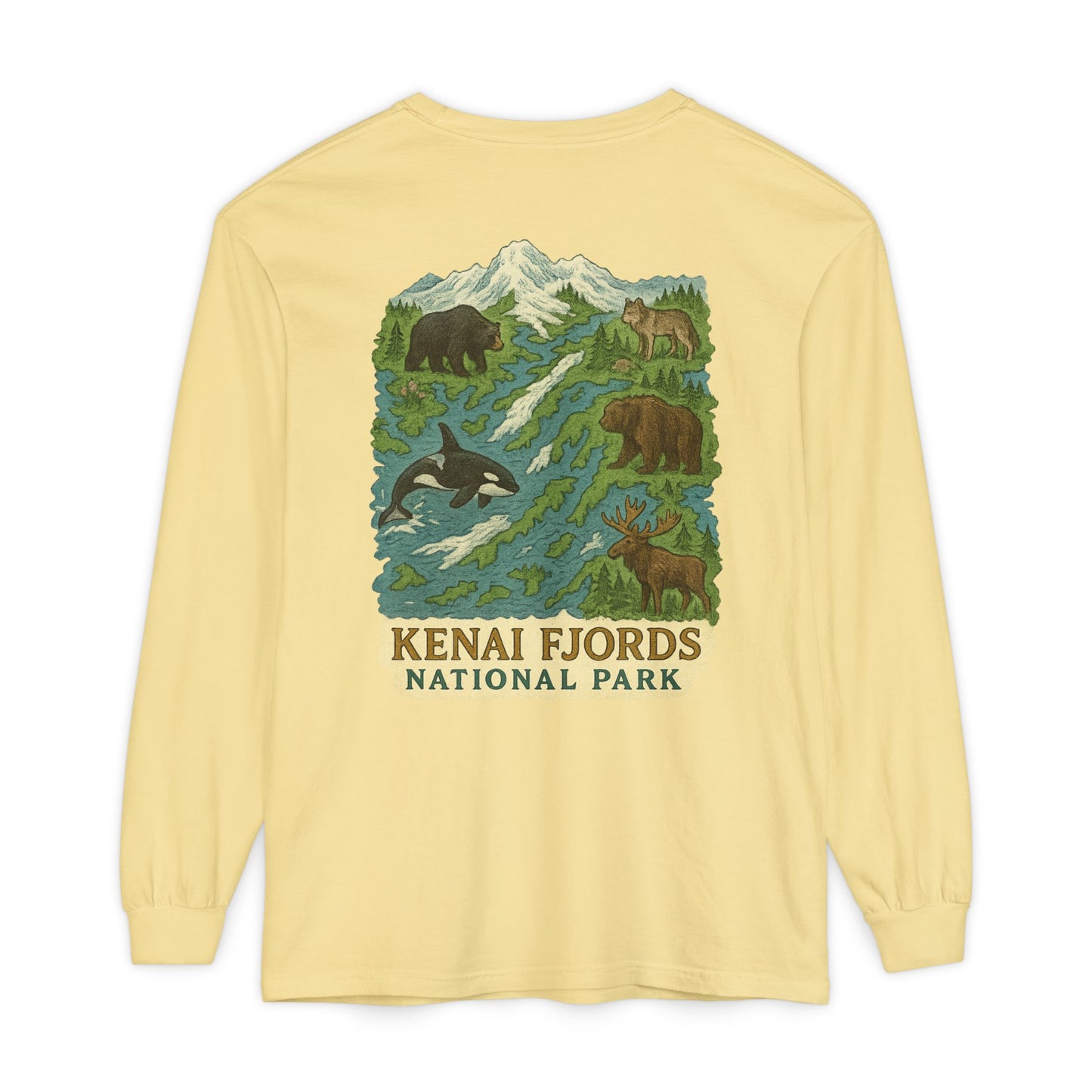 Kenai Fjords National Park Long Sleeve tee