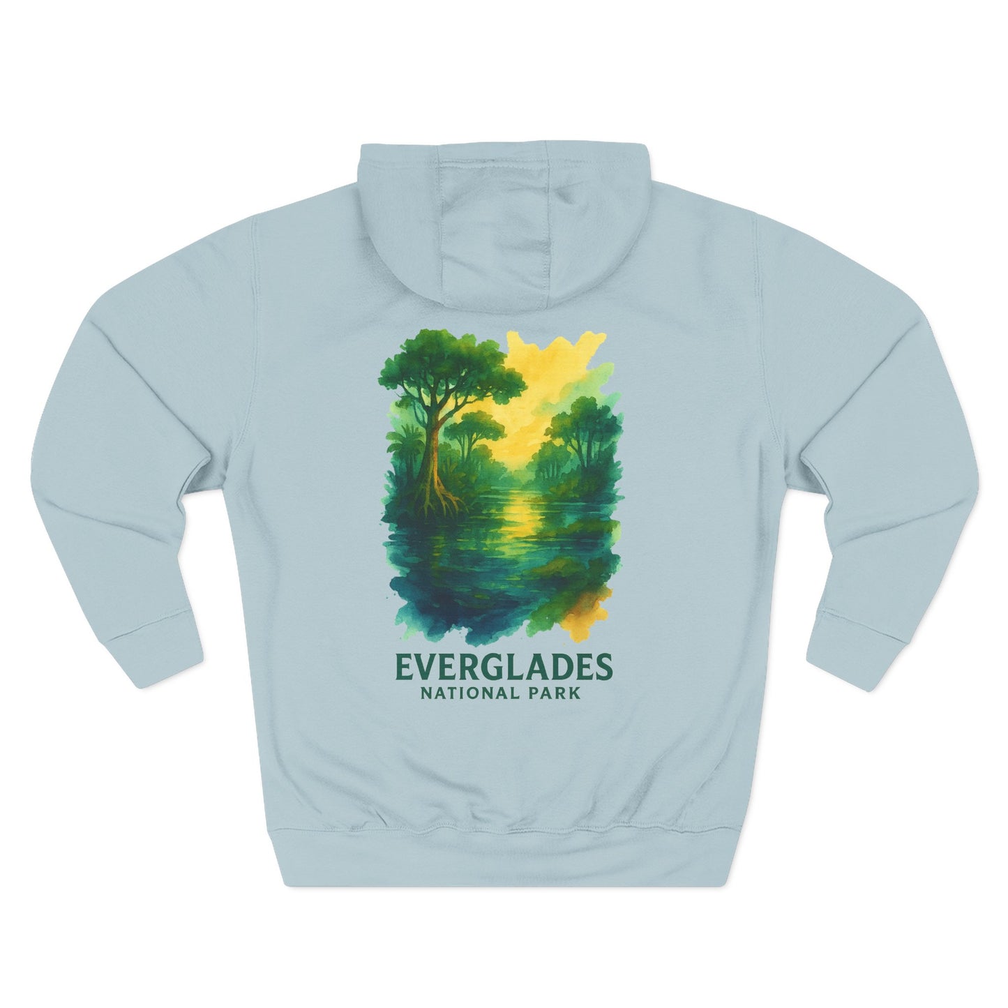 Everglades National Park Watercolor Hoodie