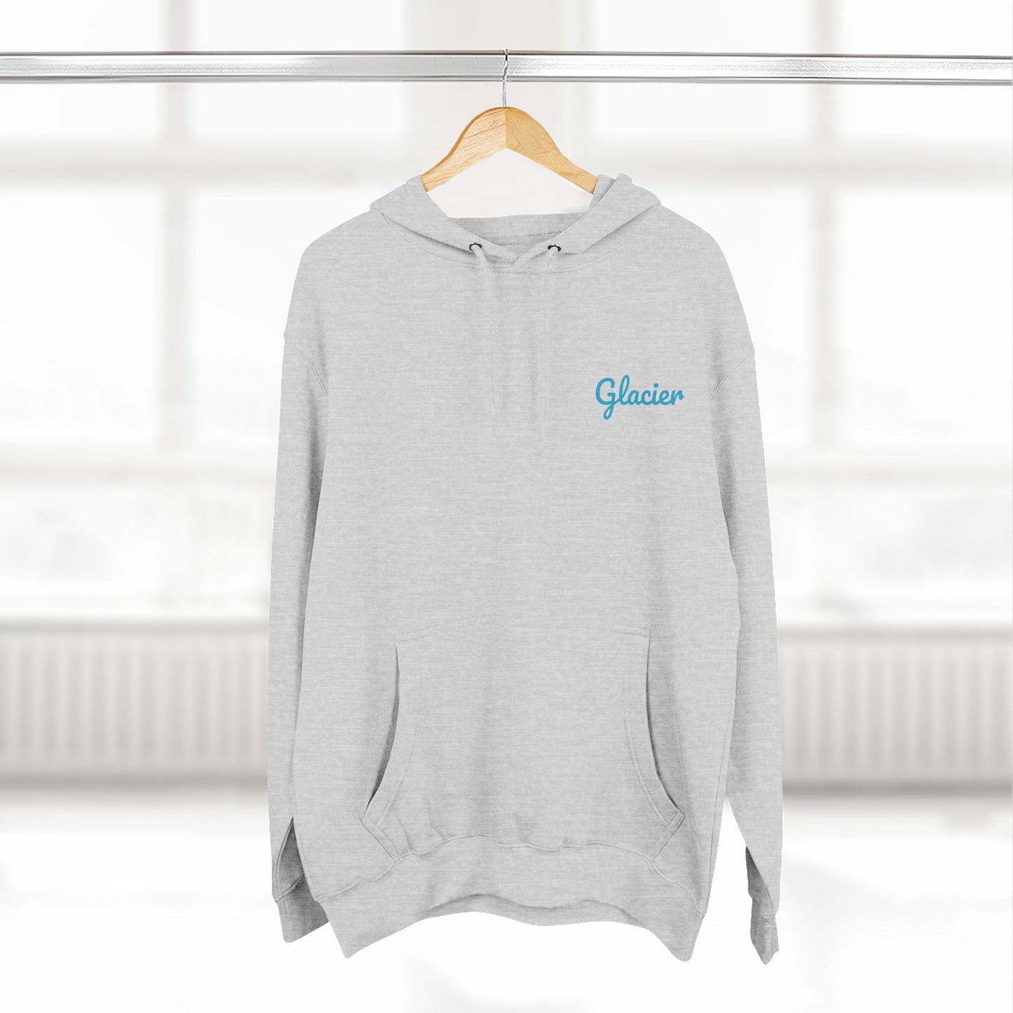 Glacier National Park Watercolor Hoodie