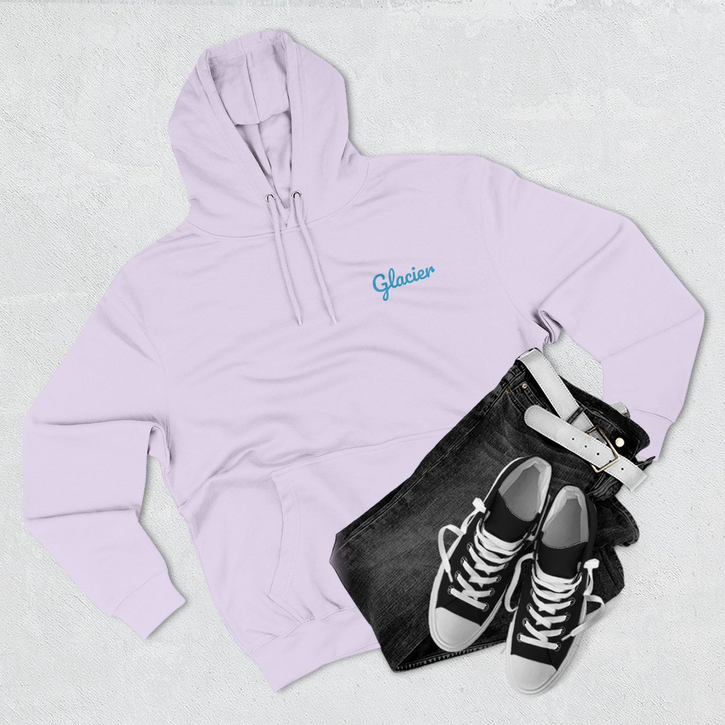Glacier National Park Watercolor Hoodie