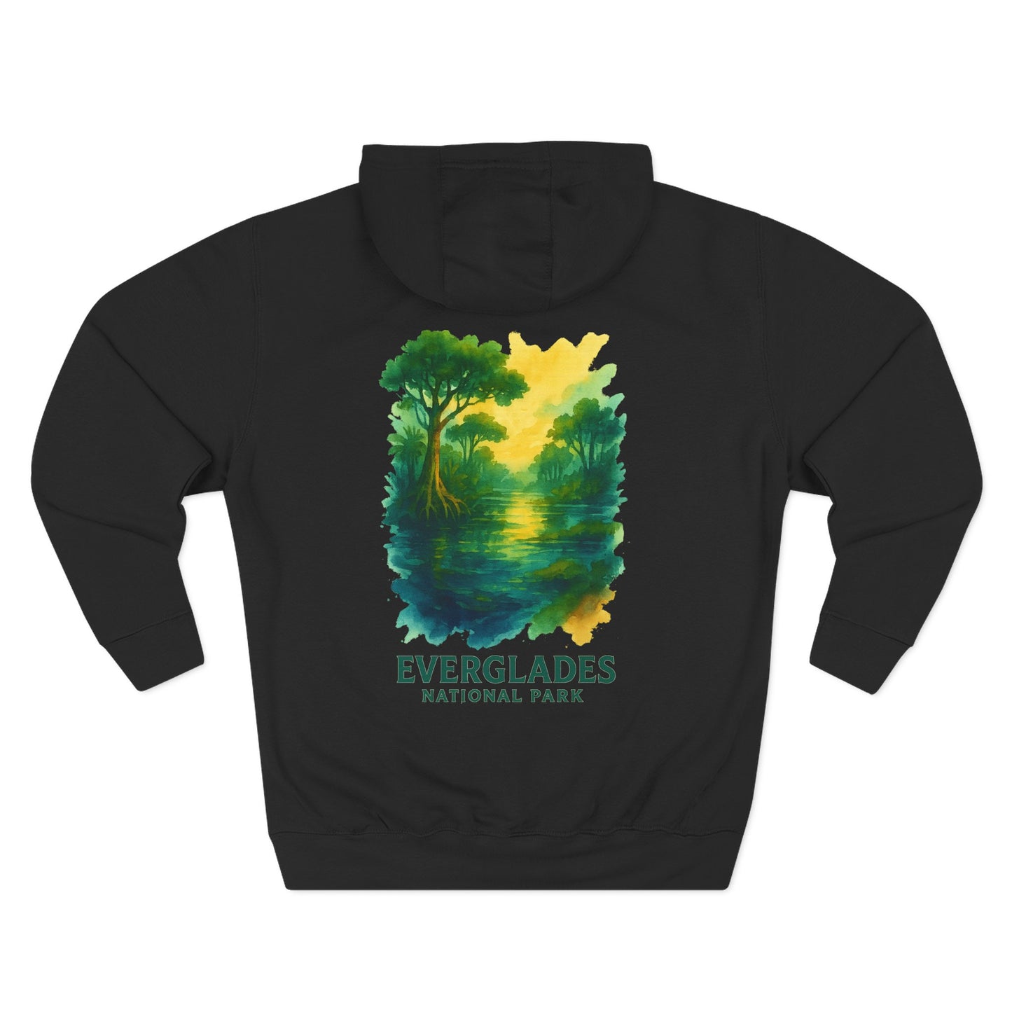 Everglades National Park Watercolor Hoodie