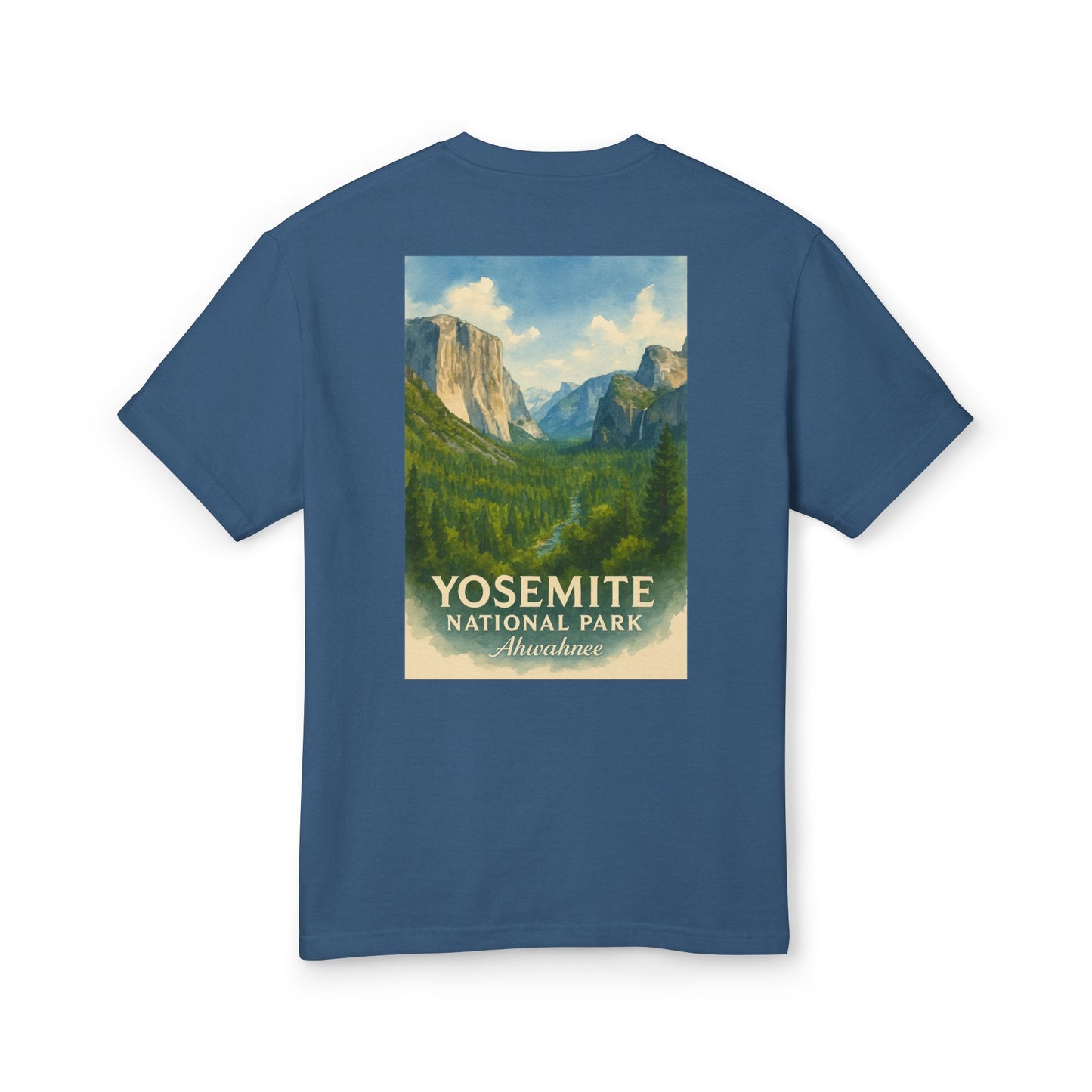 Yosemite National Park Watercolor T-Shirt