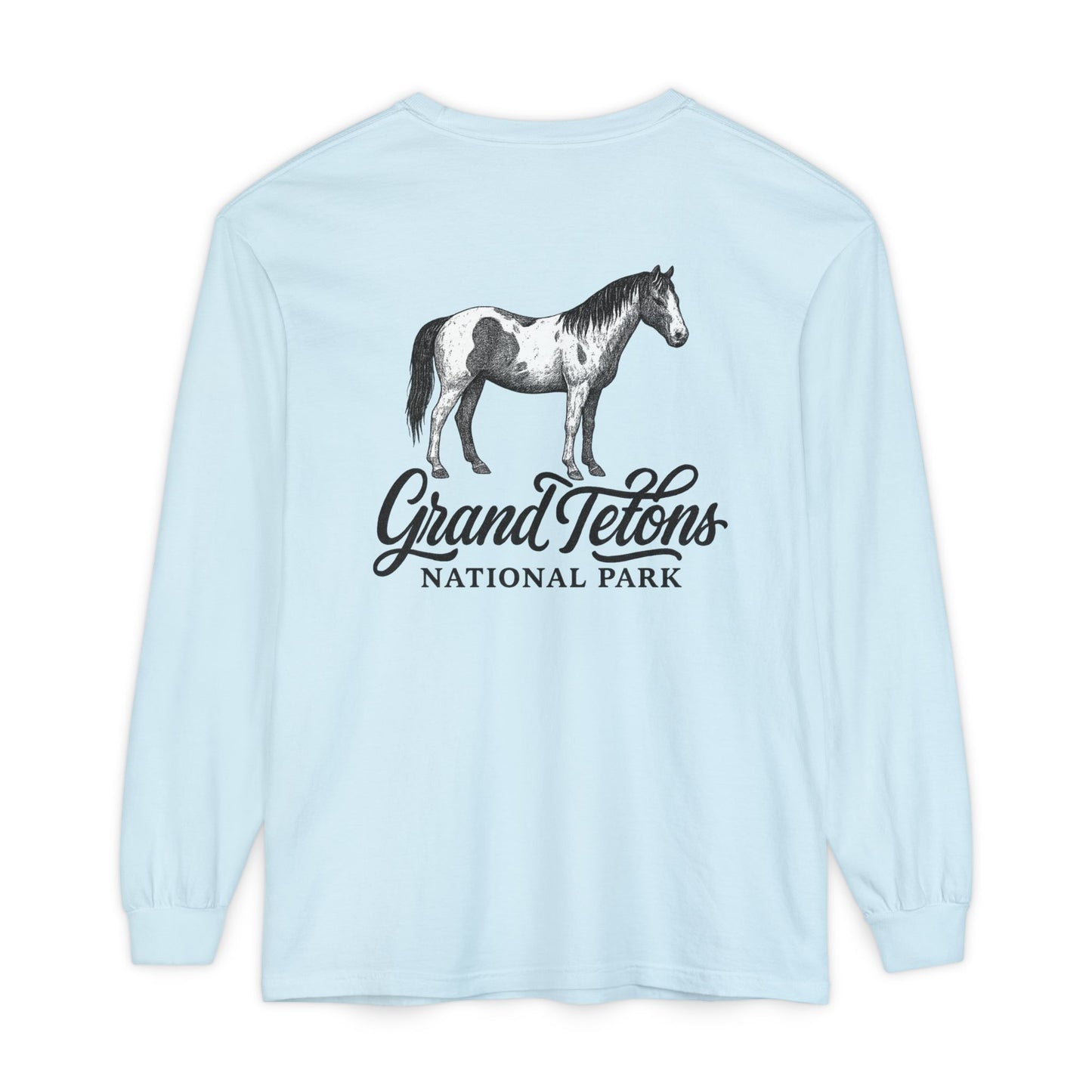 Grand Teton Park Shirt Long Sleeve Wild Horse Tee