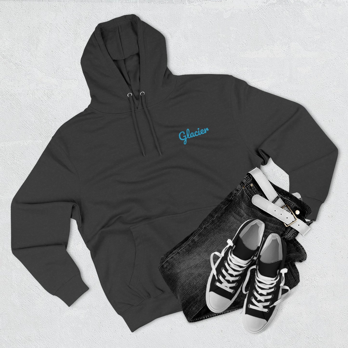 Glacier National Park Watercolor Hoodie