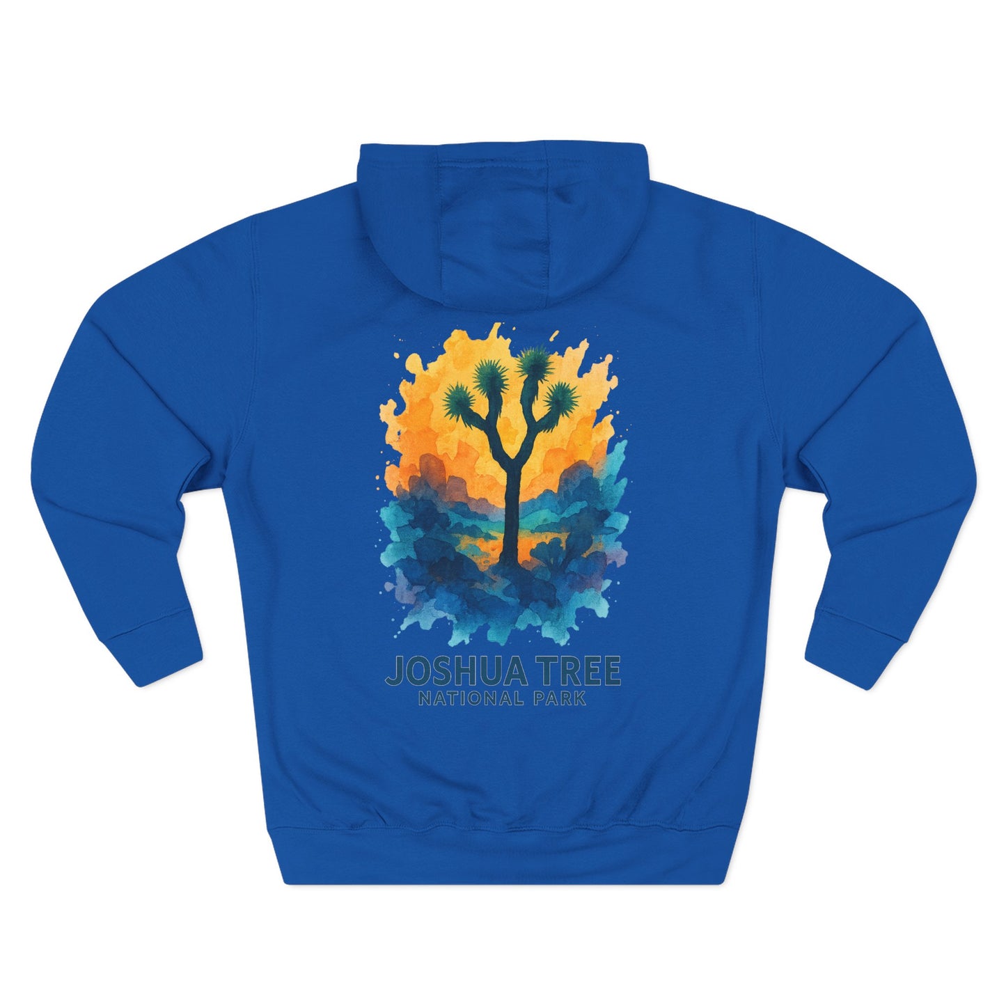 Joshua Tree National Park Watercolor Hoodie