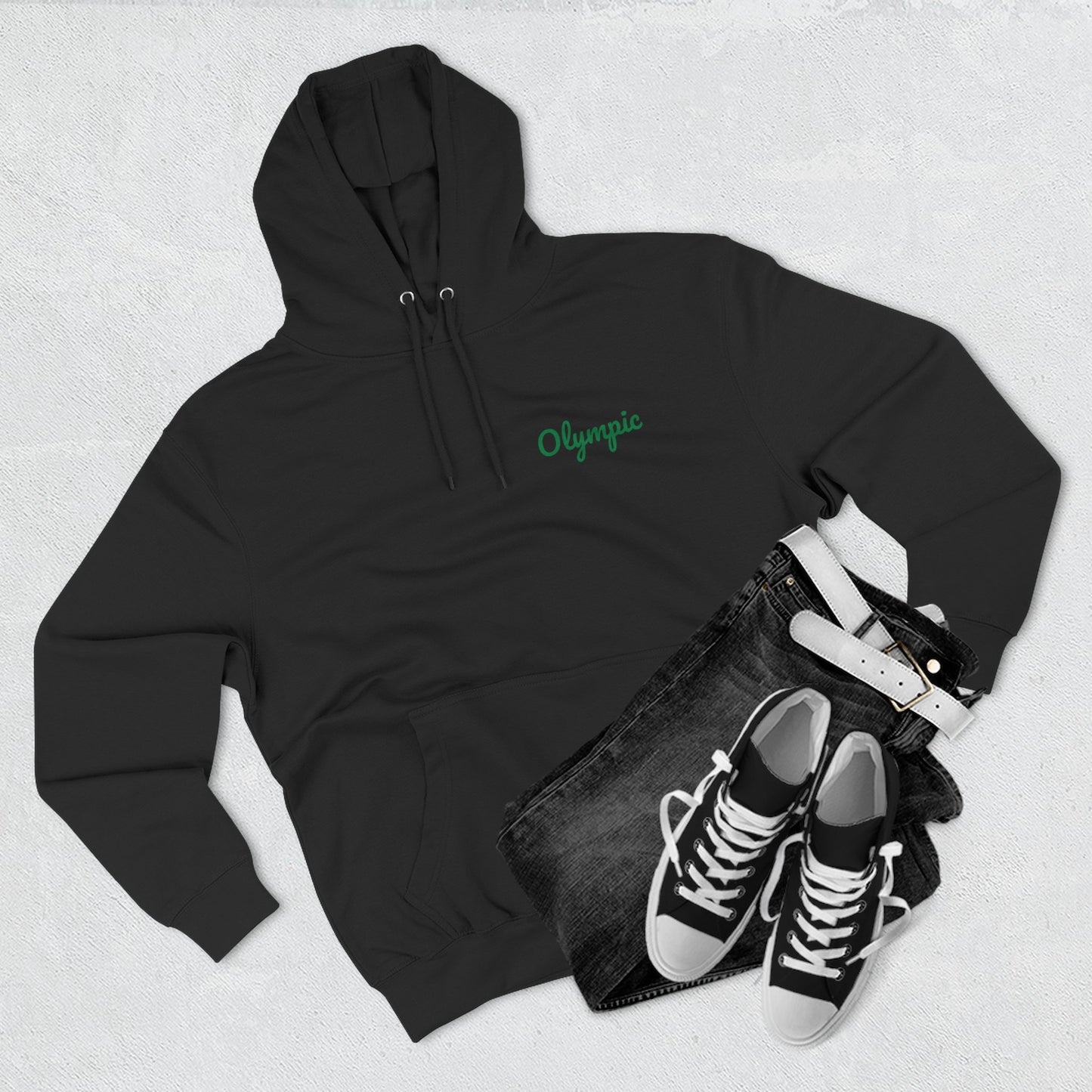 Olympic National Park Watercolor Hoodie