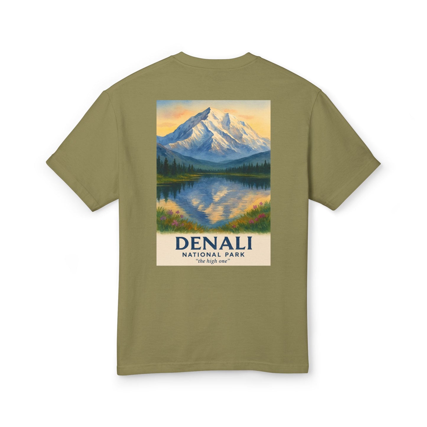 Denali National Park Watercolor T-Shirt